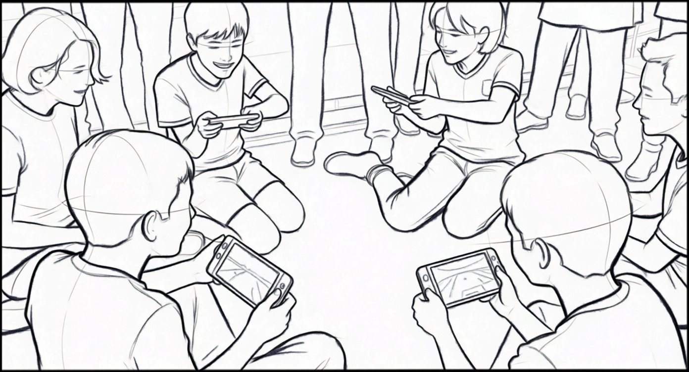 Storyboards - storyboard frame 6 by Dakota Warren